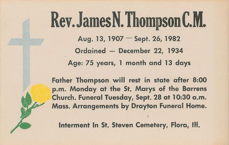 Lot #38  Kennedy Assassination: Father James Thompson's Rosary from Parkland Hospital - Image 8