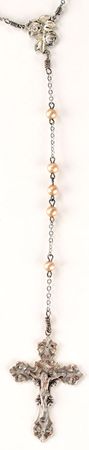 Lot #38  Kennedy Assassination: Father James Thompson's Rosary from Parkland Hospital - Image 3