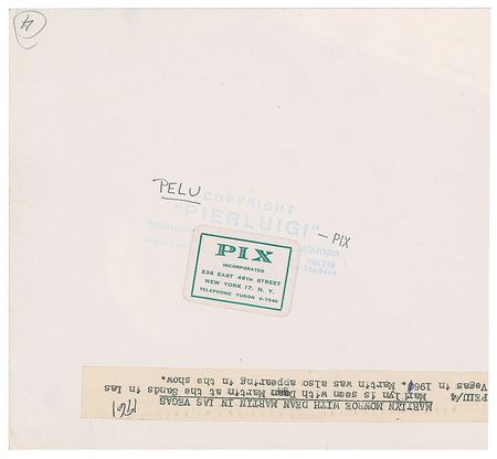 Lot #674 Marilyn Monroe and Dean Martin - Image 2