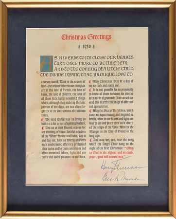 Lot #188 White House Christmas Cards Collection - Image 2