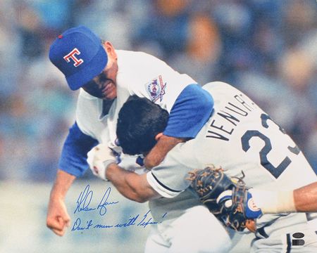Lot #754 Nolan Ryan Signed Photograph - Image 1
