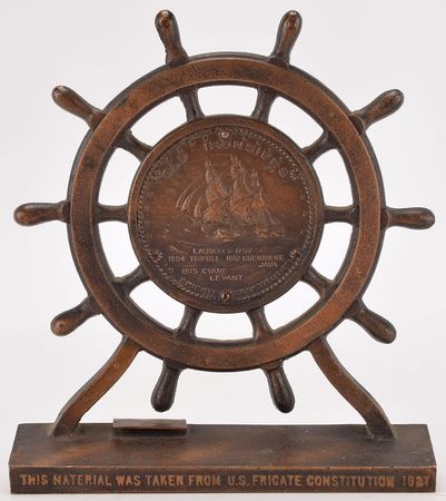 Lot #350 USS Constitution Display - Image 1