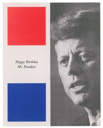 Lot #13 John F. Kennedy 1962 Madison Square Garden Birthday Program Program - Image 1