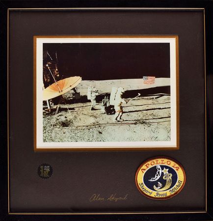 Lot #415 Alan Shepard Display - Image 1