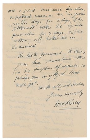 Lot #267 Howard Florey: On patients and penicillin - Image 2