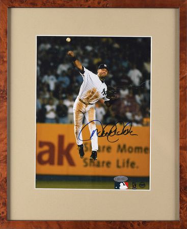 Lot #739 Derek Jeter Signed Photograph - Image 1