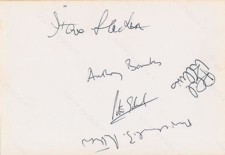 Lot #599 Genesis Signed Photograph - Image 1