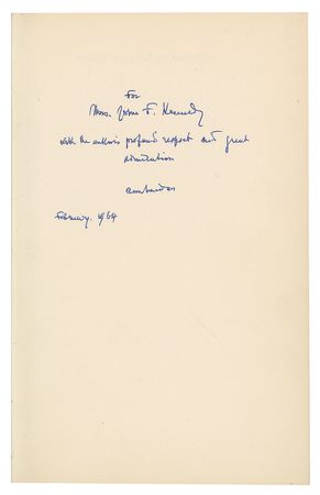 Lot #31 Jacqueline Kennedy's Collection of Seven Biographies: Biographies from Jackie's personal library - Image 3