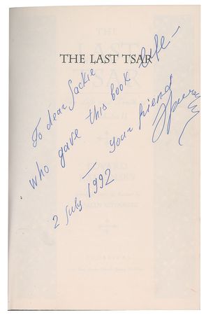 Lot #31 Jacqueline Kennedy's Collection of Seven Biographies: Biographies from Jackie's personal library - Image 4