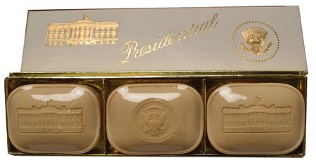 Lot #29 John F. Kennedy White House VIP Gift Soap Set of (3) Small Bars - Image 2