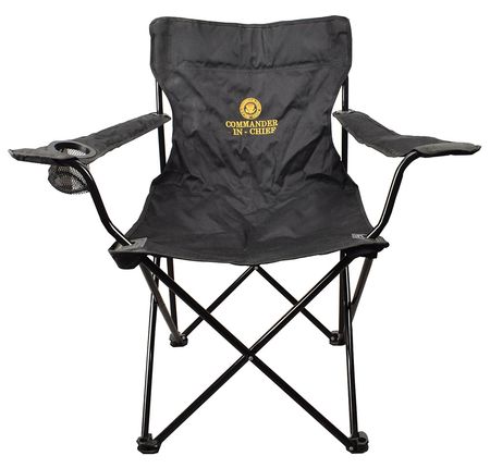 Lot #126 George W. Bush: Bush's personal USS Lincoln deck chair from his 'Mission Accomplished' speech - Image 1