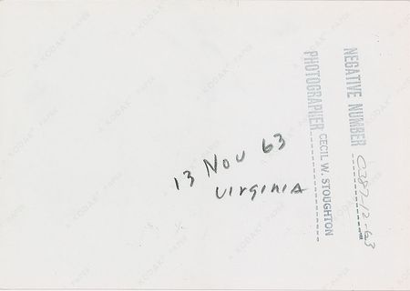 Lot #76 John F. Kennedy, Jr. 1963 Original Photograph by Cecil Stoughton Photograph - Image 2