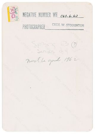 Lot #69 John F. Kennedy and Son Original Photograph by Cecil Stoughton Photograph - Image 2