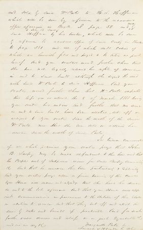 Lot #151 Abraham Lincoln: WIlliam Herndon Signed Document - Image 2