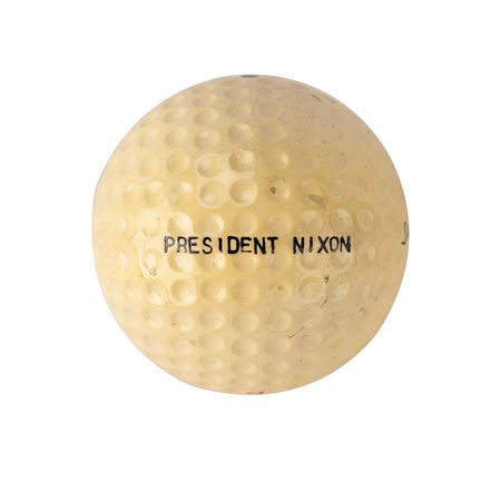 Lot #160 Richard Nixon Golf Ball - Image 1
