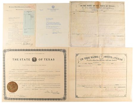 Lot #323 Texas Governors Group Lot - Image 1