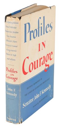 Lot #24 John F. Kennedy Signed Book: Uninscribed Inaugural edition of Profiles in Courage - Image 4