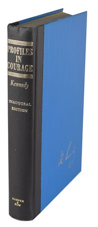 Lot #24 John F. Kennedy Signed Book: Uninscribed Inaugural edition of Profiles in Courage - Image 5