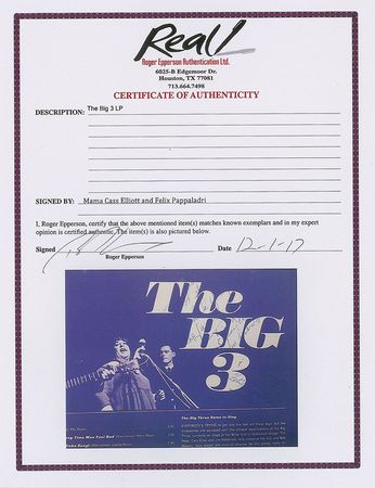 Lot #588 The Big 3 and Felix Pappalardi - Image 3