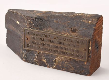 Lot #351 USS Constitution Artifact - Image 1