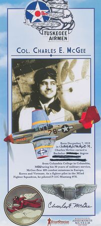 Lot #383  Tuskegee Airmen: Charles McGee - Image 3