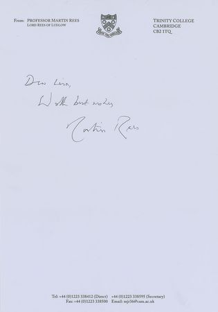 Lot #312 Martin Rees - Image 3