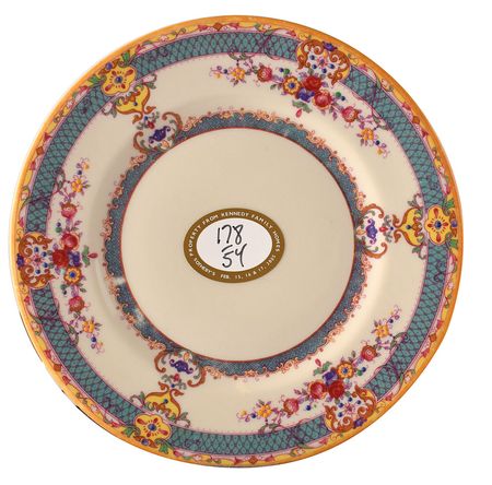 Lot #19 Kennedy Family Home-Owned Set of (2) Porcelain China Pieces: Kennedy family-owned 'Whitby' china - Image 3