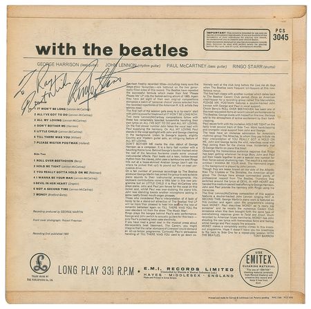 Lot #530 Beatles: McCartney and Starr Album - Image 2