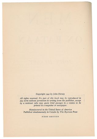 Lot #497 John Hersey - Image 4