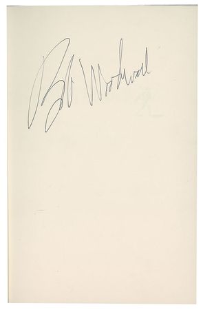 Lot #345 Watergate: Bob Woodward Book - Image 1