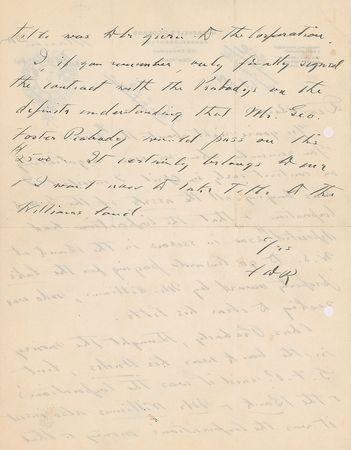 Lot #114 Franklin D. Roosevelt: FDR in the midst of acquiring Warm Springs - Image 2