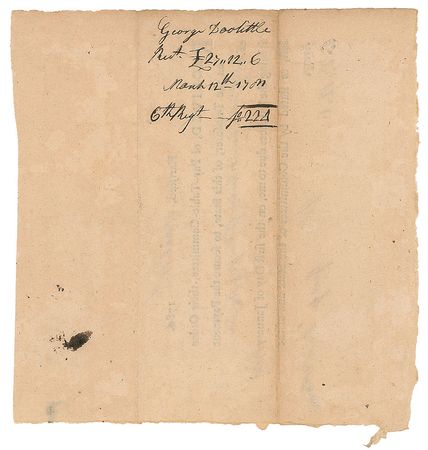 Lot #377 Return J. Meigs, Sr Signed Document - Image 3