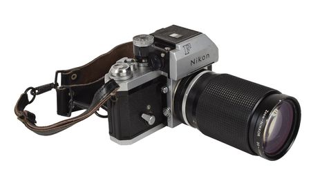 Lot #50 Jacqueline Kennedy's Nikon 35mm Camera: