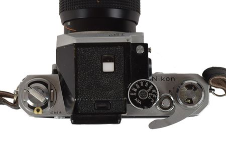 Lot #50 Jacqueline Kennedy's Nikon 35mm Camera: Jackie's 1967 Nikon - Image 4