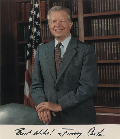 Lot #135 Jimmy and Rosalynn Carter - Image 1