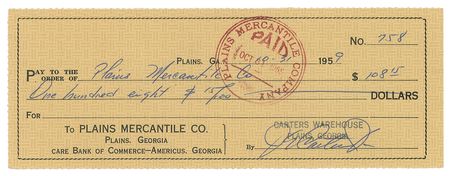Lot #135 Jimmy and Rosalynn Carter - Image 2