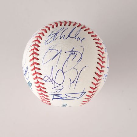 Lot #728 Boston Red Sox: 2018 Baseball - Image 5