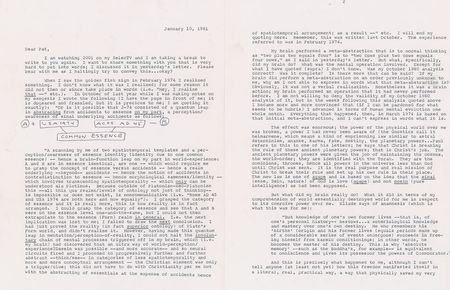 Lot #461 Philip K. Dick: 