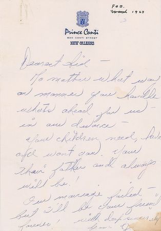 Lot #633 Judy Garland: Garland to Luft: 