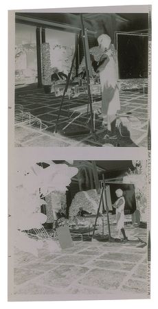 Lot #23 John F. Kennedy Negative and Photograph Collection: Visual archive of President Kennedy sitting for his Truman Library portrait at the 'Winter White House' - Image 2