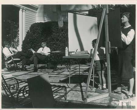 Lot #23 John F. Kennedy Negative and Photograph Collection: Visual archive of President Kennedy sitting for his Truman Library portrait at the 'Winter White House' - Image 9
