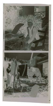Lot #23 John F. Kennedy Negative and Photograph Collection: Visual archive of President Kennedy sitting for his Truman Library portrait at the 'Winter White House' - Image 20