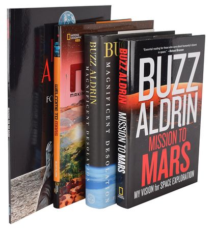 Lot #394 Buzz Aldrin Books - Image 1