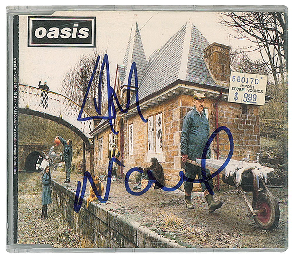 レア　オアシス　直筆サイン　oasis Liam Gallagher noel レア オアシス 直筆サイン oasis Liam Gallagher noel - メルカリ