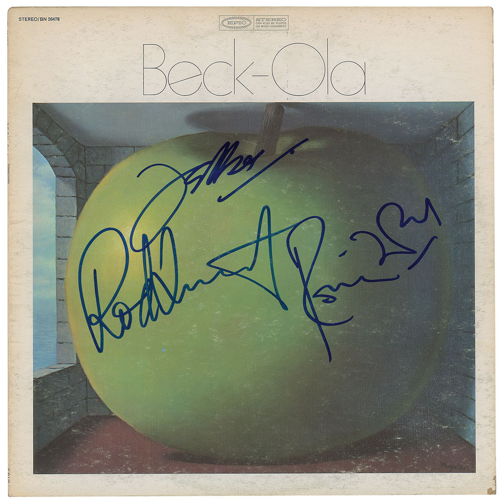 Jeff Beck Yardbirds期　直筆サイン 額装付き Jeff Beck Yardbirds期 直筆サイン 額装付き Jeff Beck Yardbirds期