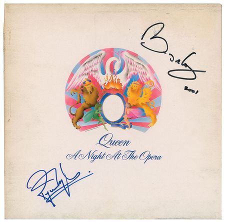 Lot #6285  Queen: May and Taylor Signed Album - Image 1
