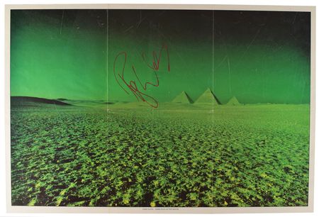 Lot #6037  Pink Floyd: Roger Waters Signed Poster - Image 1