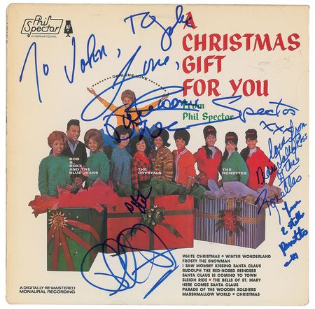 Lot #6189 Phil Spector Signed Album - Image 1