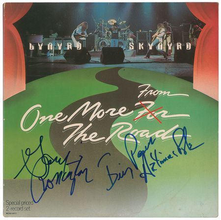Lot #6267  Lynyrd Skynyrd Signed Album - Image 1