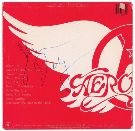 Lot #6010  Aerosmith Signed Album - Image 2